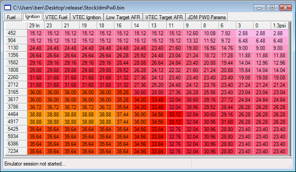 binary editor tuning