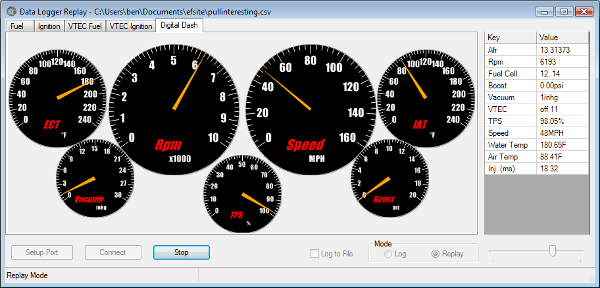 Honda data logging program #3